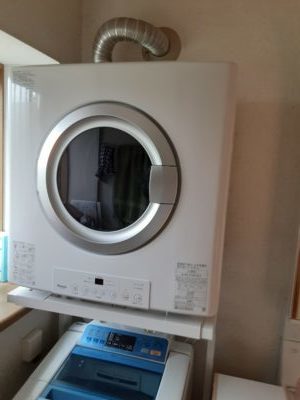 ガス衣類乾燥機の取り付け工事 株式会社 田中住宅設備